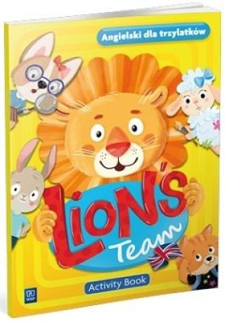 Kniha Lion's Team. Język angielski. Karty pracy. Trzylatek 