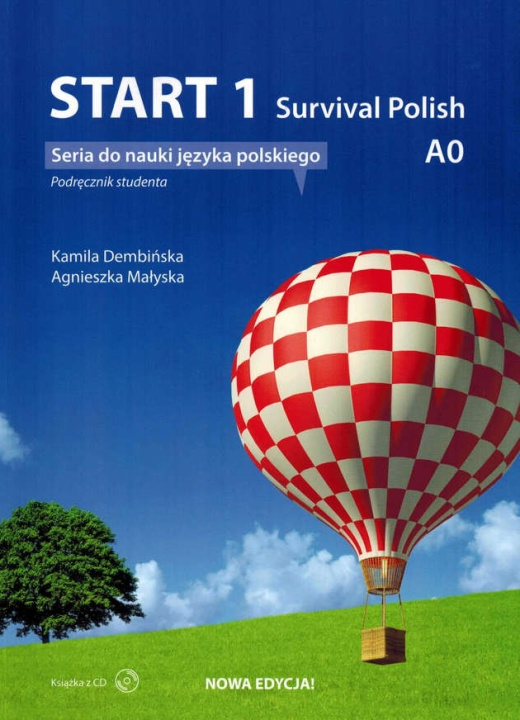 Kniha Start 1. Survival Polish. Podręcznik do nauki języka polskiego na poziomie A1 + audio online Kamila Dembińska