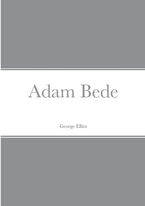 Book Adam Bede George Elliot