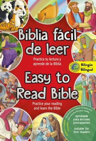 Kniha Easy to Read Bible (Bilingual) / La Biblia Fácil de Leer (Bilingüe): Practice Your Reading and Learn the Bible Fabiano Fiorin