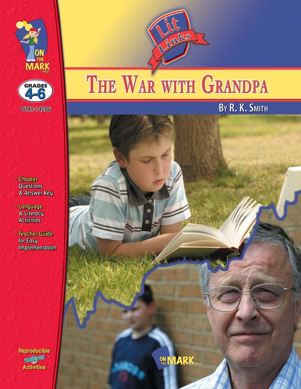 Kniha War with Grandpa, by R.K. Smith Lit Link Grades 4-6 