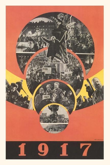 Carte Vintage Journal Soviet Poster 