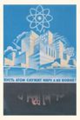 Livre Vintage Journal Soviet Nuclear Power Poster 