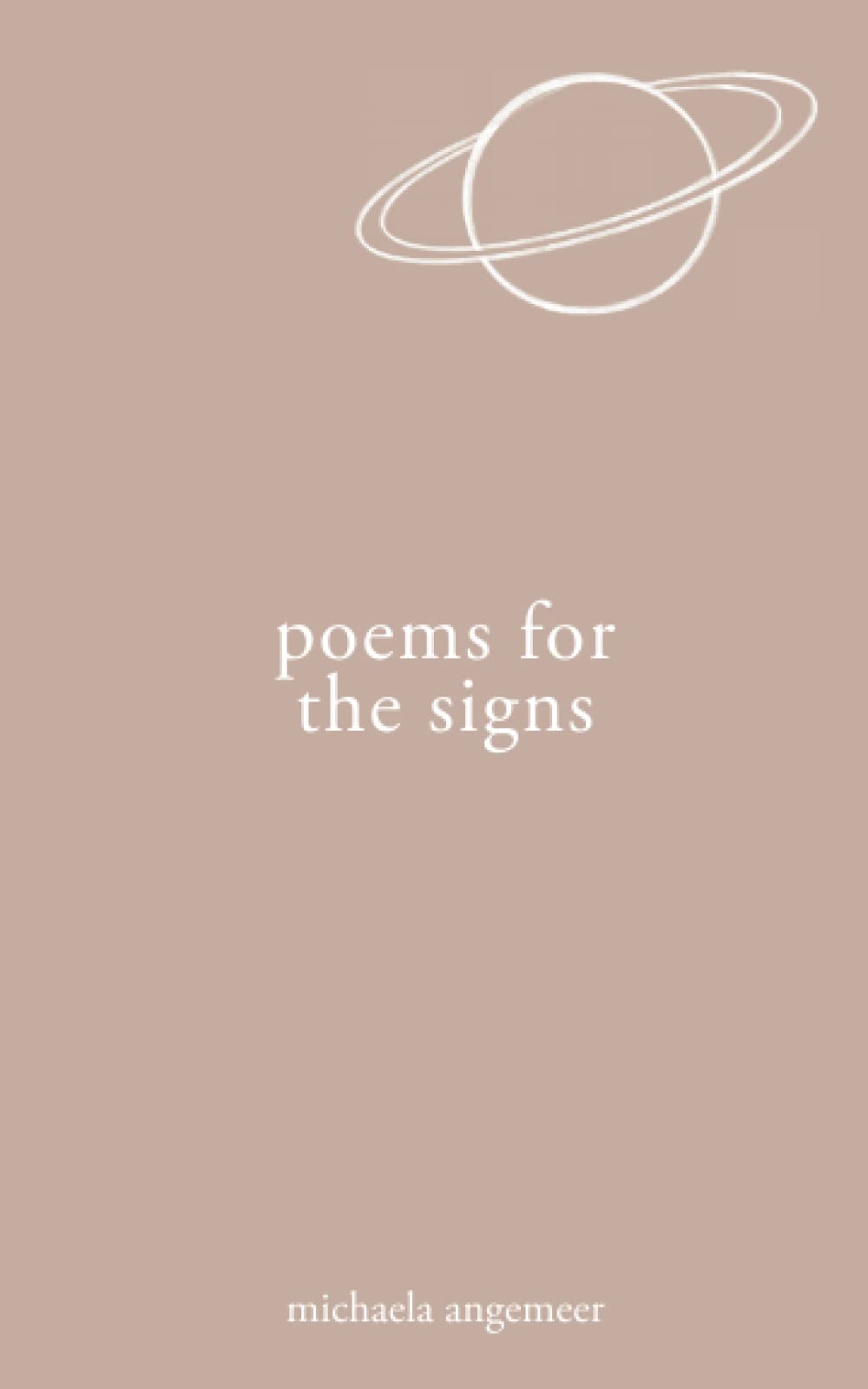 Kniha Poems for the Signs Michaela Angemeer