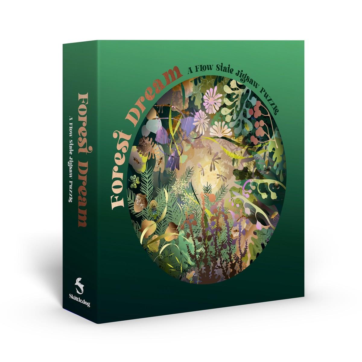 Kniha Forest Dream: A Flow State Circular Jigsaw Puzzle 