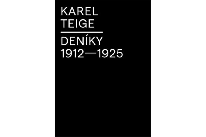 Book Deníky 1912-1925 Karel Teige