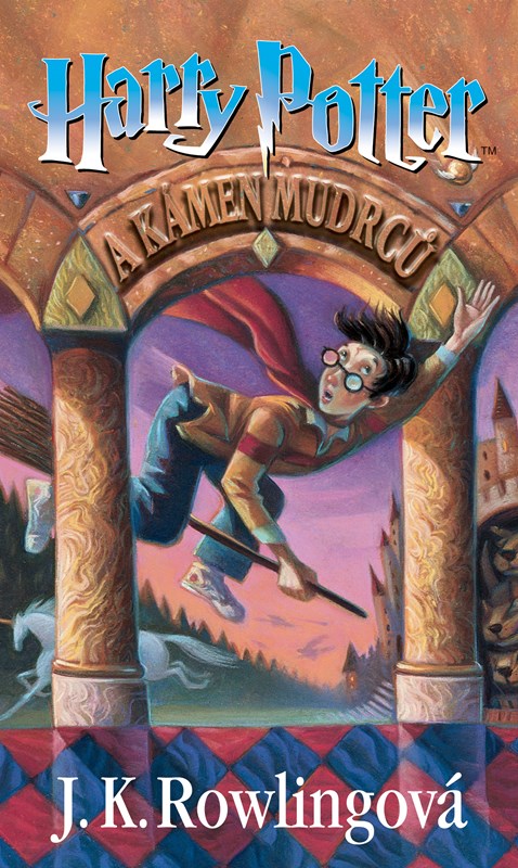 Könyv Harry Potter a Kámen mudrců J. K. Rowlingová