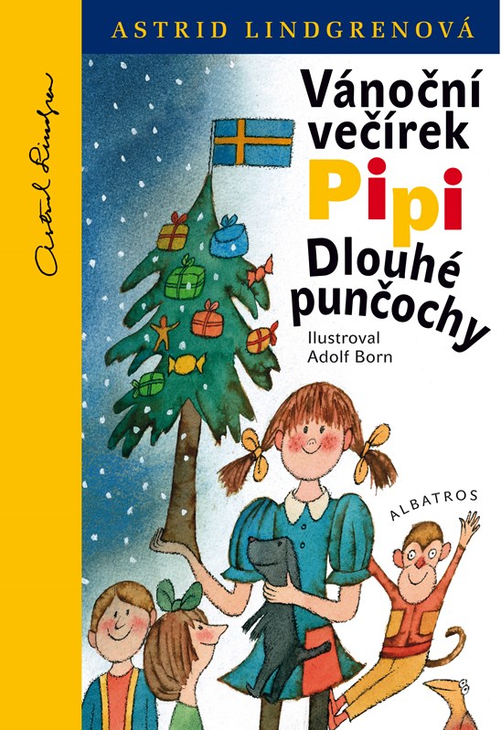 Kniha Vánoční večírek Pipi Dlouhé punčochy Astrid Lindgrenová