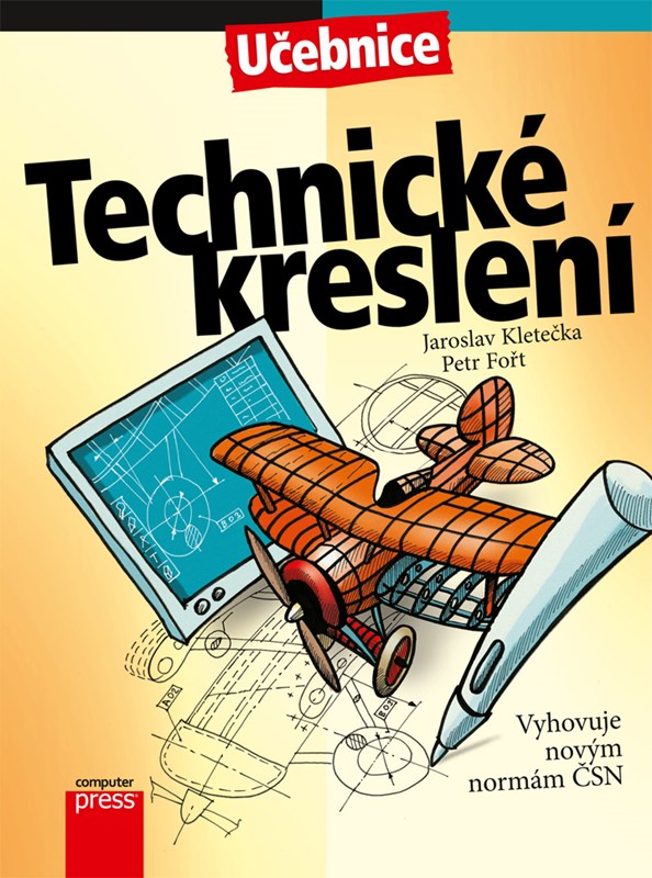Knjiga Technické kreslení Jaroslav Kletečka