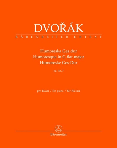 Kniha Humoreska Ges dur op. 101/7 Antonín Dvořák