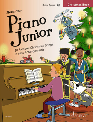 Nyomtatványok Piano Junior Christmas Book Hans-Günter Heumann