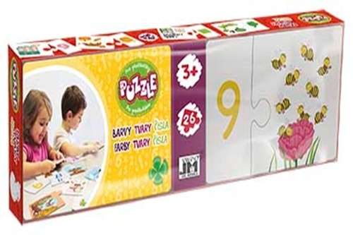 Game/Toy Puzzle předškolní Čísla, barvy 