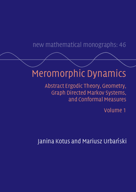 Knjiga Meromorphic Dynamics: Volume 1 Janina Kotus