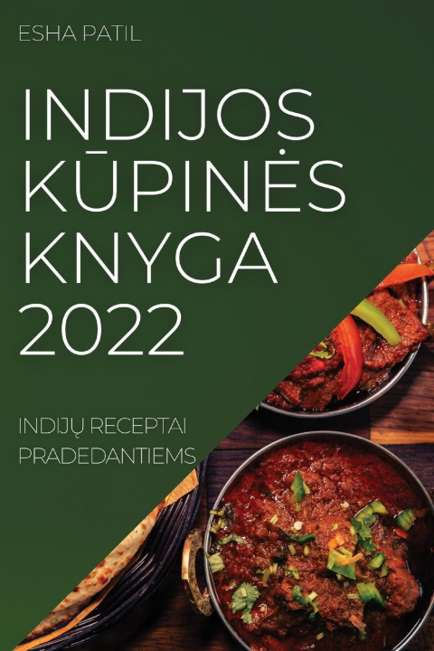Kniha Indijos K&#362;pines Knyga 2022 