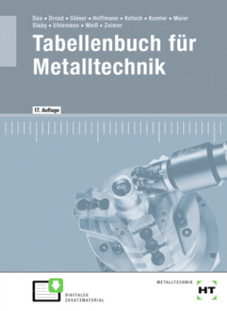 Kniha Tabellenbuch für Metalltechnik Klaus Zeimer