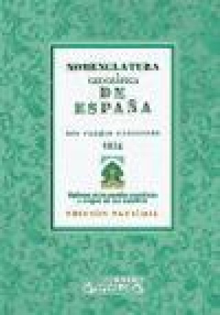 Knjiga Nomenclatura geográfica de Espa?a 