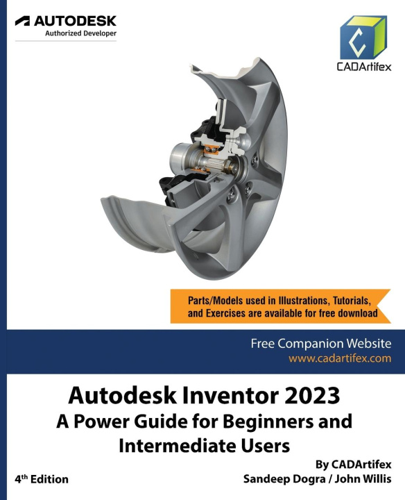 Kniha Autodesk Inventor 2023 Sandeep Dogra