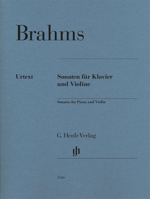 Kniha Brahms, Johannes - Violinsonaten Michael Struck