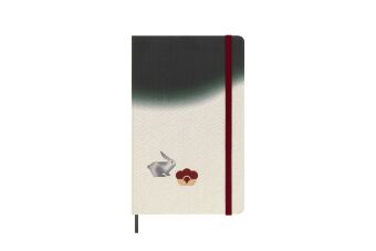 Carte Moleskine Notizbuch - Jahr des Hasen, Large/A5 Liniert, Fester Stoffeinband, Minju Kim 