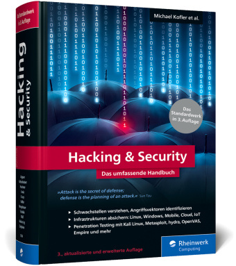 Kniha Hacking & Security Tobias Scheible