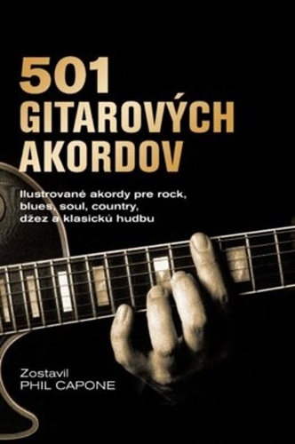 Kniha 501 gitarových akordov Phil Capone