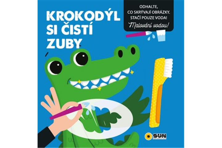 Kniha Krokodýl si čistí zuby 