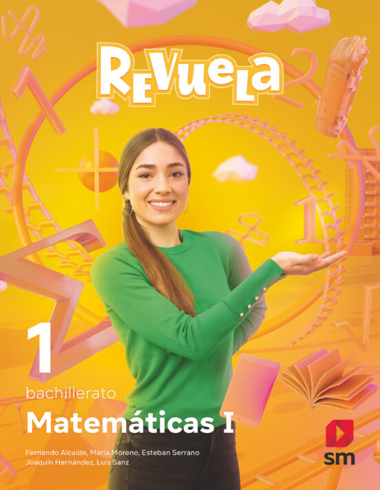 Книга Matemáticas ciencias naturales. 1 Bachillerato. Revuela 