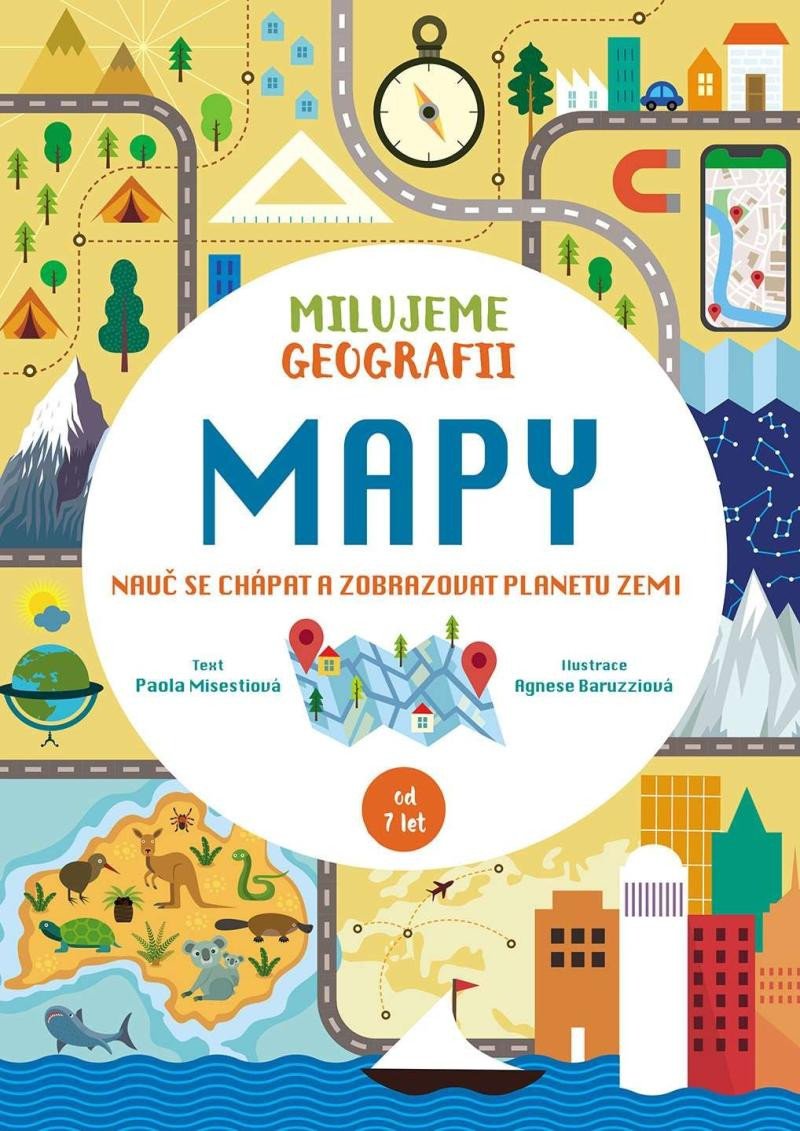 Kniha Mapy Milujeme geografii Paola Misesti