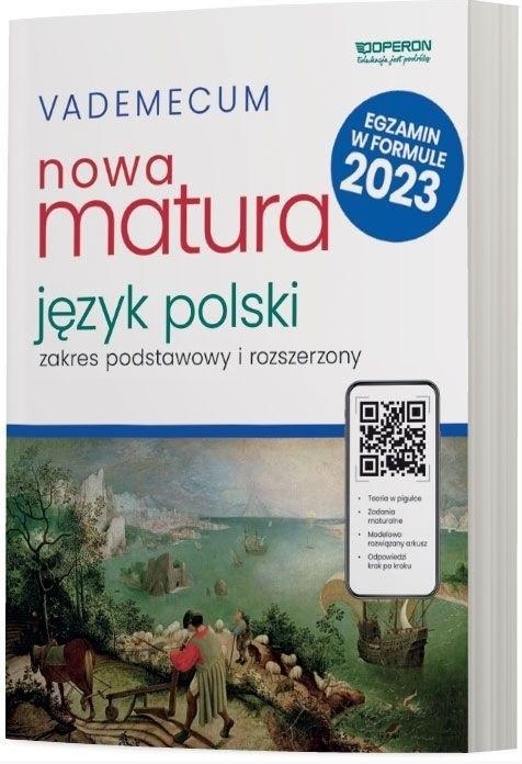 Kniha Matura 2023. Język polski. Vademecum. Zakres podstawowy i rozszerzony Donata Dominik-Stawicka