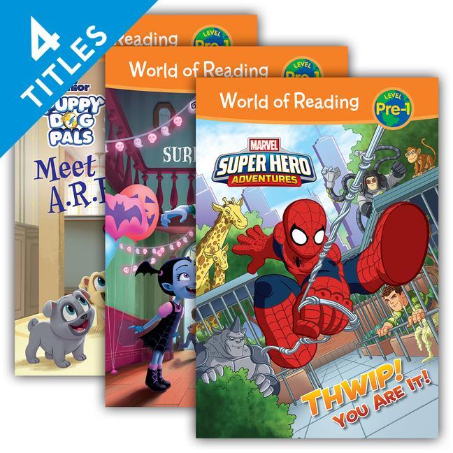 Kniha World of Reading Level Pre-1 Set 4 (Set) 
