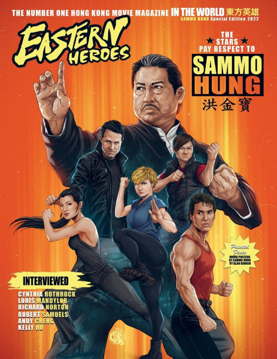 Carte Eastern Heroes magazine Sammo Hung Special Timothy Hollingsworth