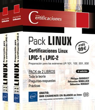 Carte Linux - Pack de 2 libros - Preparaci?n para las certificaciones LPIC-1 y LPIC-2 