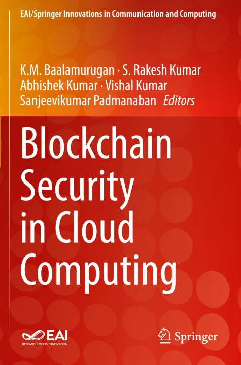 Knjiga Blockchain Security in Cloud Computing S. Rakesh Kumar