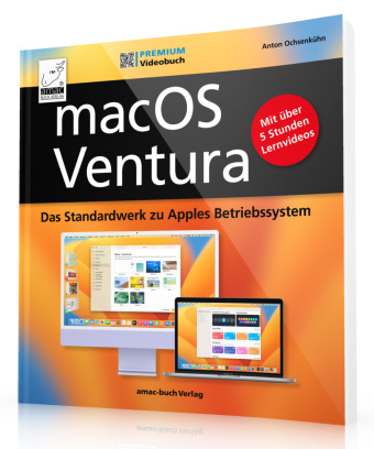 Kniha macOS Ventura Standardwerk - PREMIUM Videobuch Anton Ochsenkühn