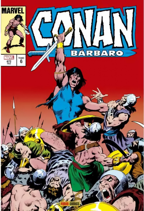 Книга Marvel gold omnibus conan el bárbaro 6. la etapa marvel original 