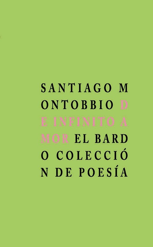 Knjiga De infinito amor : cuaderno del encierro MONTOBBIO DE BALANZO