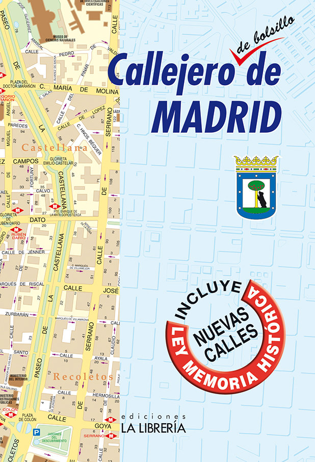 Könyv Callejero de bolsillo de Madrid 