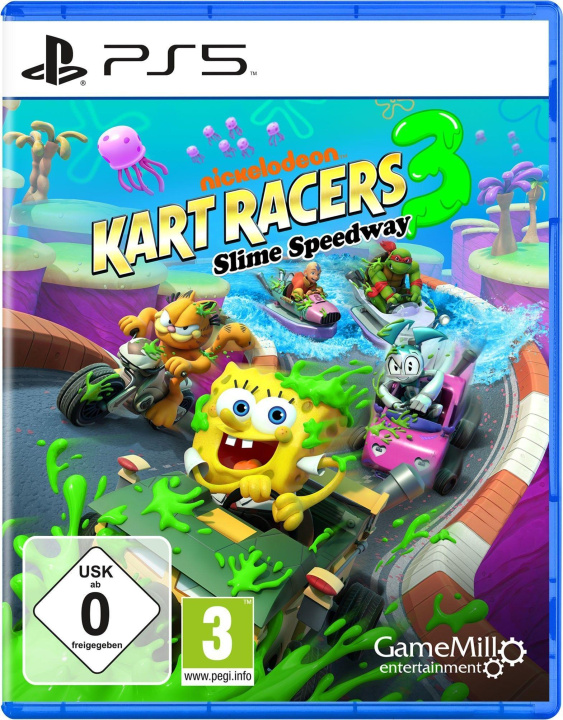 Videoclip Nickelodeon Kart Racers 3 - Slime Speedway (PlayStation PS5) 