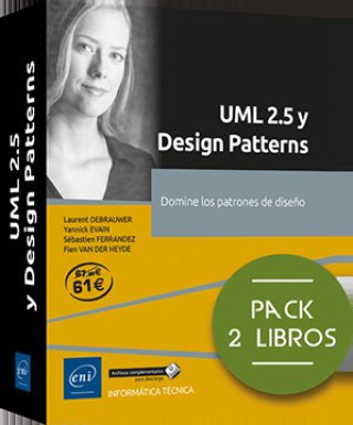 Könyv UML 2.5 Y DESIGN PATTERNS PACK 2 LIBROS DOMINE LOS PATRONES 