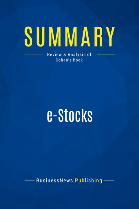 Knjiga Summary: e-Stocks 