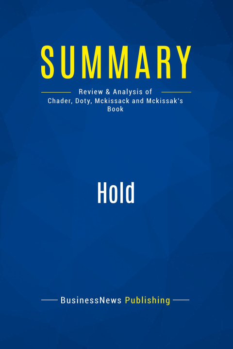 Knjiga Summary: Hold 