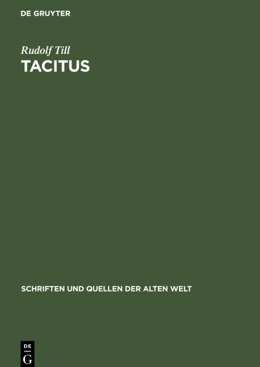 Kniha Tacitus 