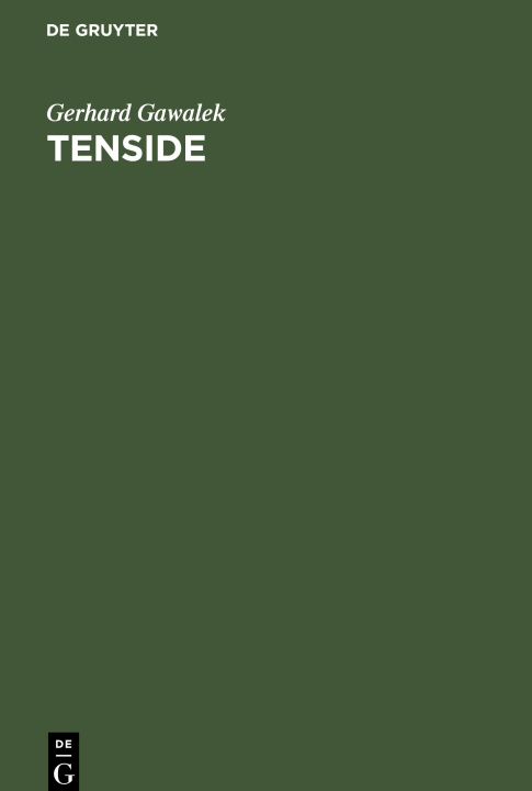 Knjiga Tenside Gerhard Gawalek