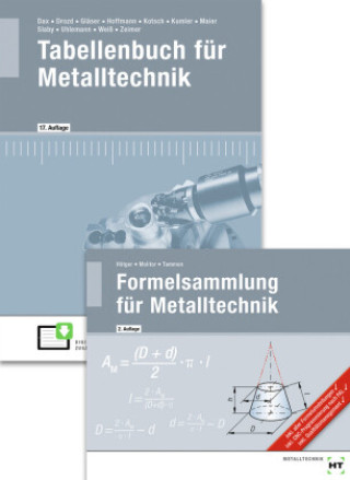 Kniha Paketangebot Tabellenbuch für Metalltechnik und Formelsammlung für Metalltechnik, m. 1 Buch, m. 1 Buch Klaus Zeimer