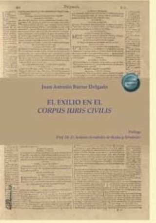 Книга El exilio en el corpus iuris civilis 