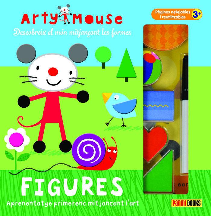 Knjiga ARTY MOUSE - FIGURES 