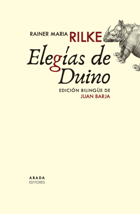Knjiga Elegías de Duino RILKE