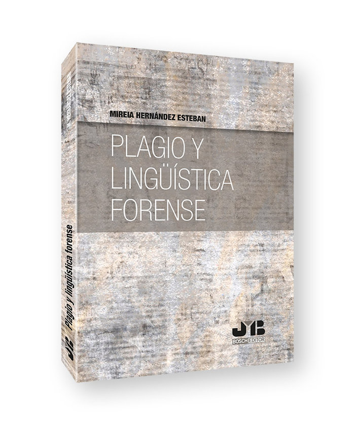 Knjiga Plagio y lingüística forense HERNANDEZ ESTEBAN