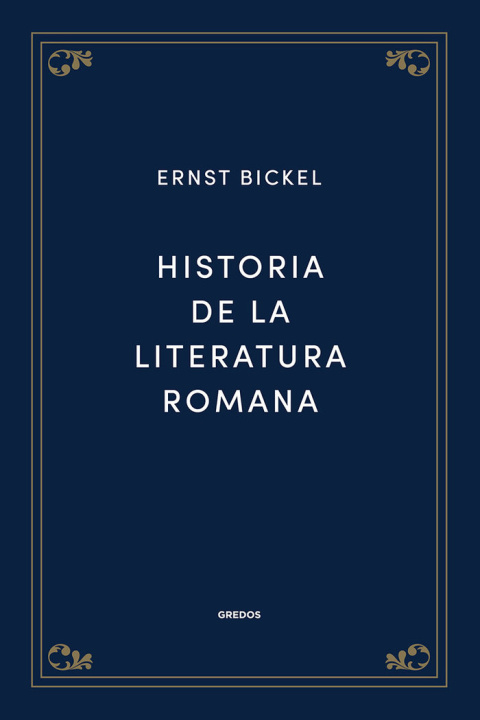 Kniha Historia de la literatura romana 