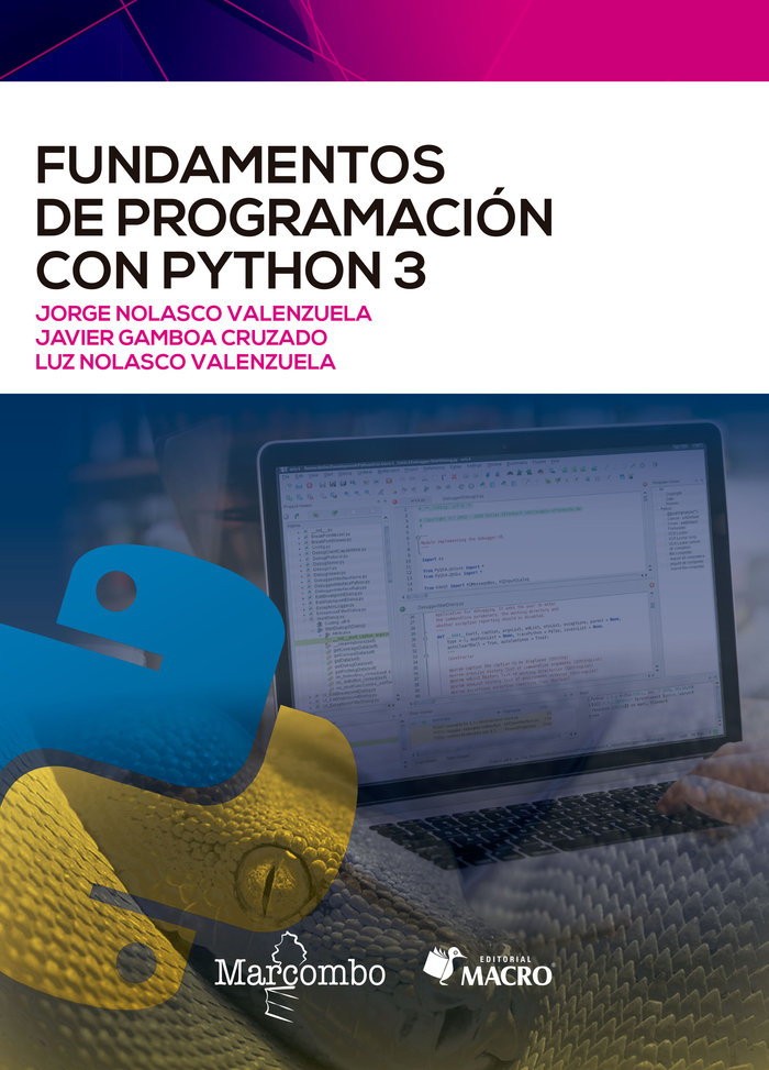 Book Fundamentos de programación con Python 3 NOLASCO